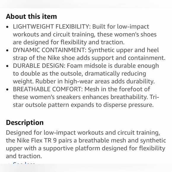 Nike Women’s Flex Trainer 9 / Metallic Copper / Black Size 7.5 - Picture 2 of 11